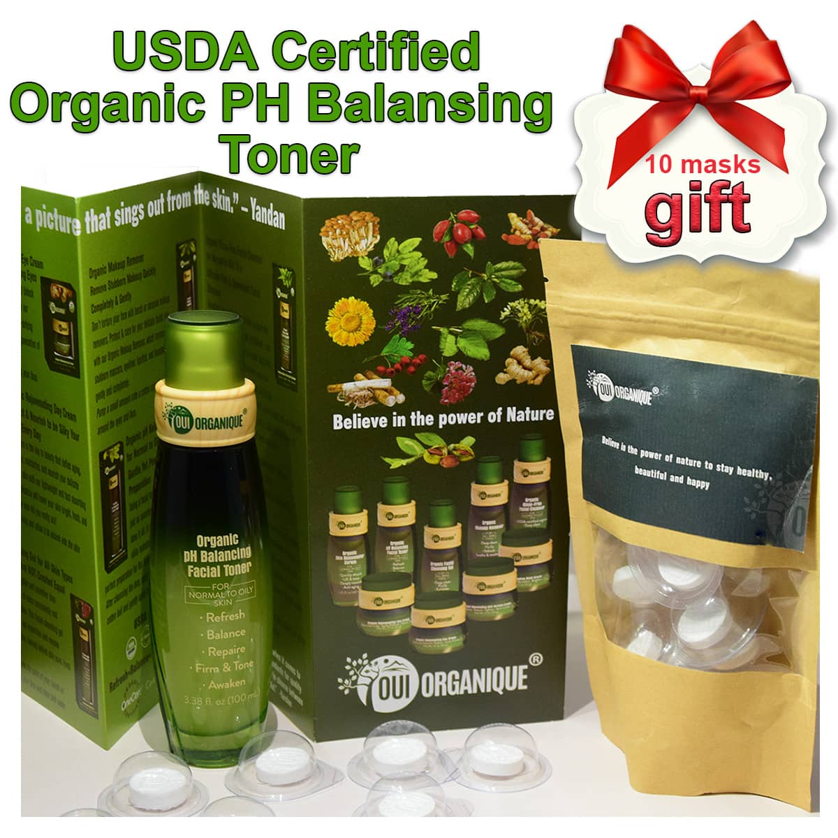 Value pack - Organic pH Balancing Facial Toner