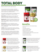 Total Body Restore Kit - Heart Health, Detox, Energy, Reducing Cravings & Weight Loss - Includes a FREE Gift