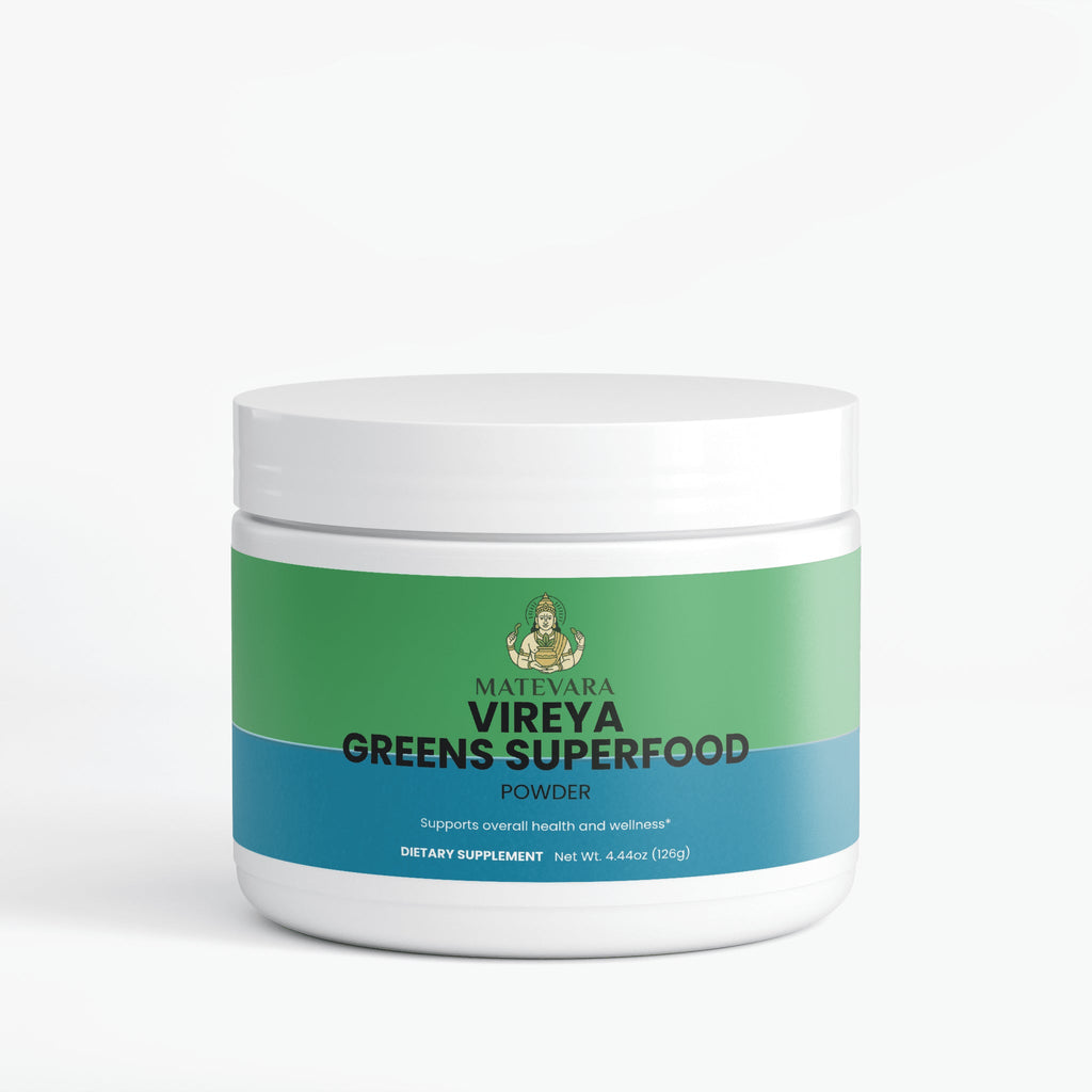 Vireya Greens Superfood | Plant-Based Nutrient Powder | 0.28 lb (126g)