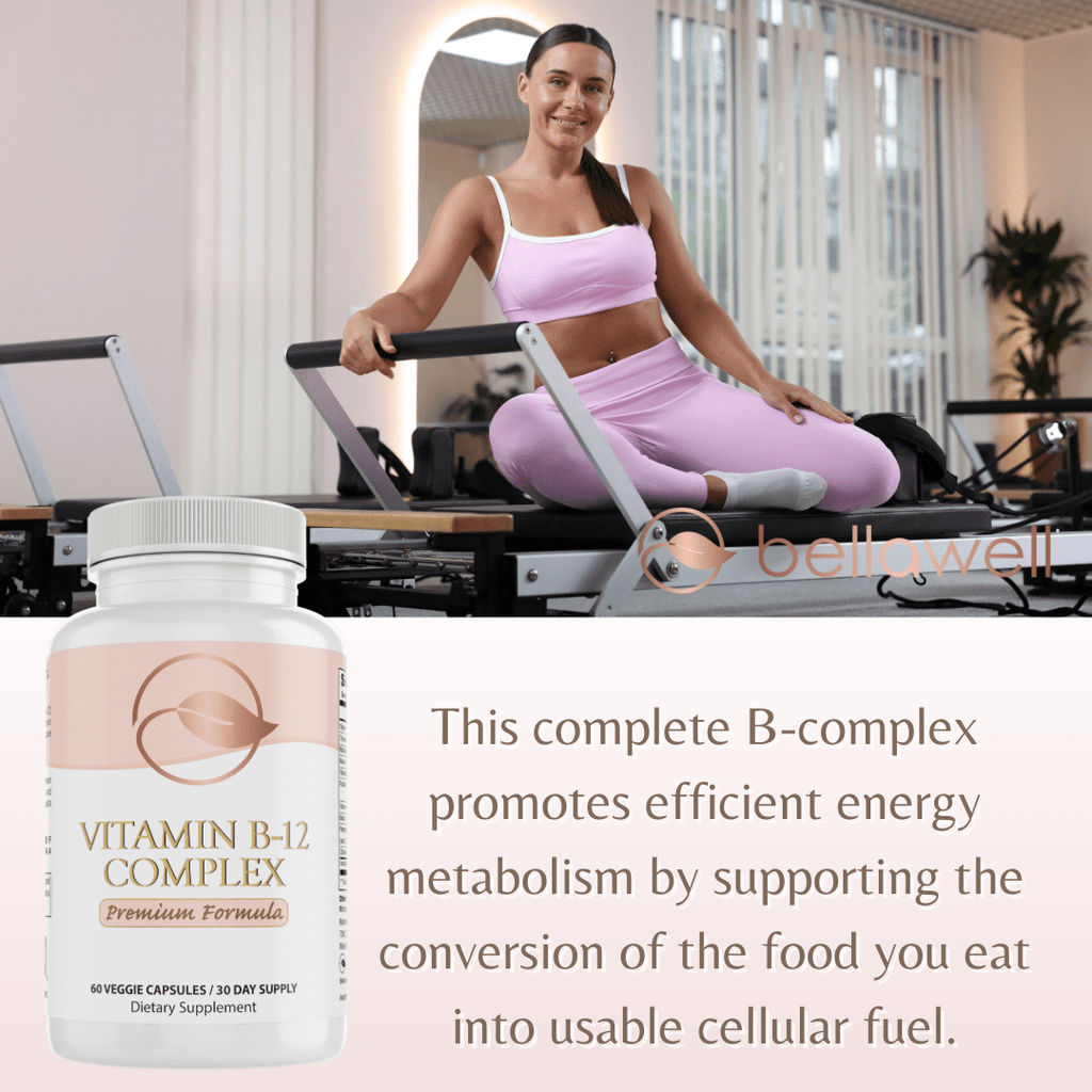 Vitamin B-Complex With Folate by Bellawell