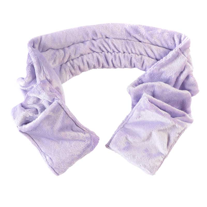 Warming Scarf for Soothing Hot/Cold Aromatherapy, Winter Warm Scarves with Pocket