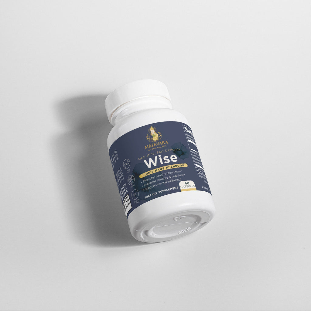 Premium Lion's Mane Mushroom | Vegan Capsules | 60 Count