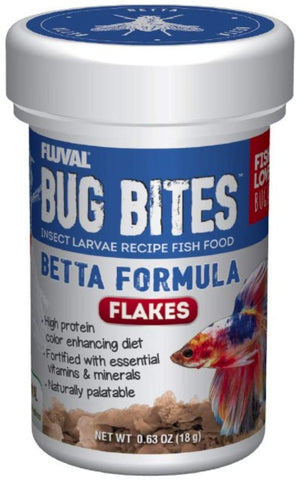 Fluval Bug Bites Betta Formula Flakes