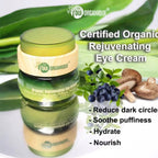 OUI ORGANIQUE Dark circle fine line botanical eye cream made in USA
