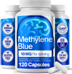 Methylene Blue Capsules - Natural Cacao and Vitamin C Ester for Added Support