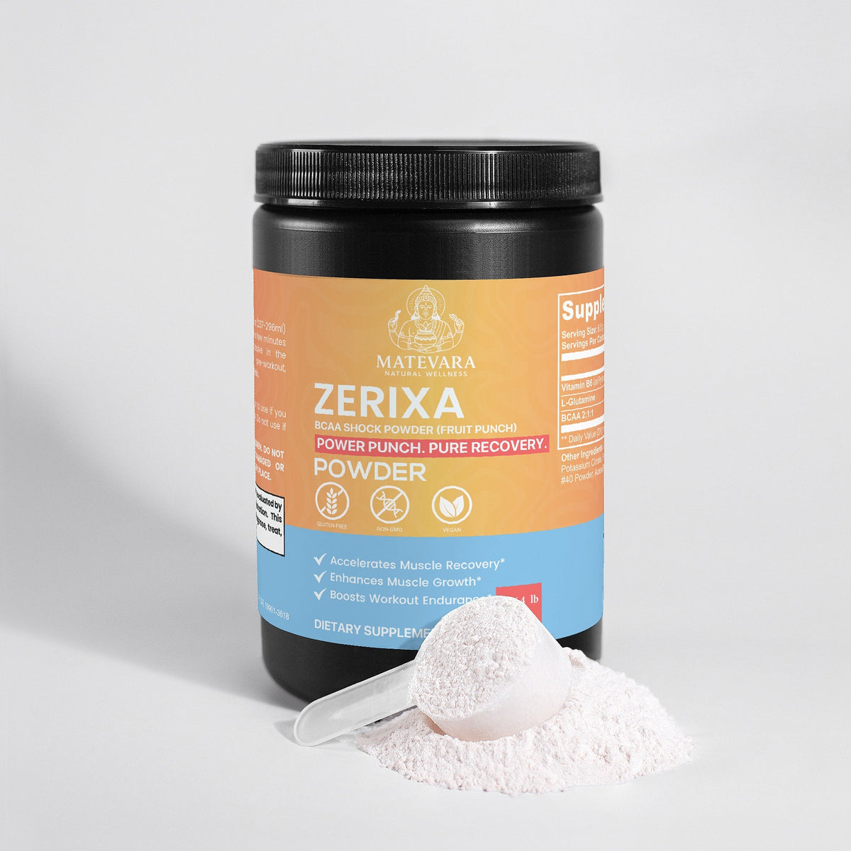 Zerixa BCAA Amino Complex - Muscle Recovery & Protein Synthesis | 292g